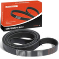 A-Premium 96.2 Inch Engine Serpentine Drive Belt Compatible with Nissan Titan 2017-2023, Armada 2017-2023, NV2500 NV3500 2012-2021, TITAN XD 2016-2023 & Infiniti QX80 2014-2024, QX56 2011-2013