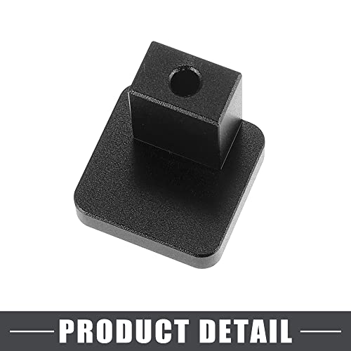 A ABSOPRO Hood Latch Release Handle Repair Kit for Honda Civic 1996-2011 for Honda CR-V 1997-2006 for Honda Element 2003-2011 Aluminum Alloy Black