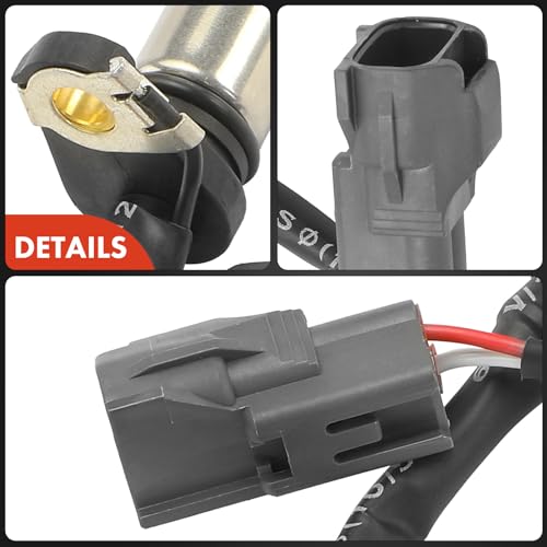 A-Premium Engine Crankshaft Position Sensor Compatible with Toyota RAV4 04-08, Corolla 09-13, Camry 02-09, Highlander 01-07, Matrix 09-13, Solara 02-08 & Lexus HS250h & Pontiac, Scion, L4 2.4L