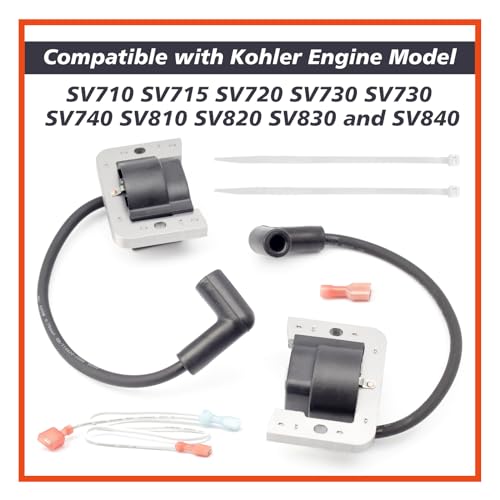32-707-01-S 25-707-03-s Ignition Coil 24 584 89-s Replacement for Kohler Twin cylinder engines Spark MDI Module Conversion Assembly Model CH740 CV740,CH750 CV750,SV735 SV740 SV840
