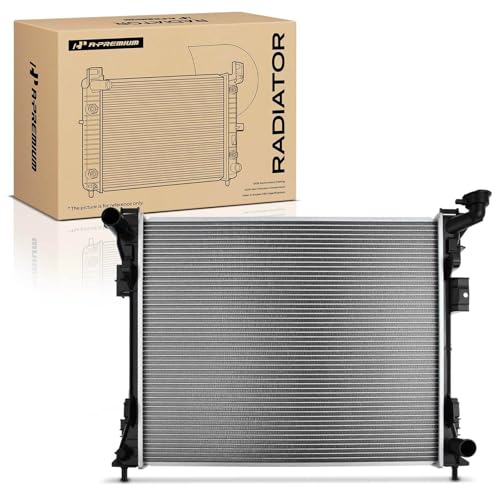 A-Premium Engine Coolant Radiator Assembly Compatible with Dodge Grand Caravan 2008-2020 & Chrysler Town & Country 2008-2016 & Ram C/V 2012-2015 & VW Routan 2009-2014