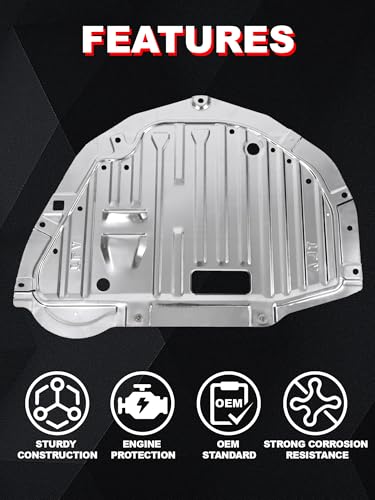 Upgraded Aluminum Engine Splash Shield for 2017-2022 CRV 74112TLAA01