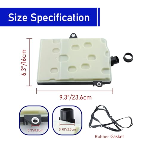 HANGFUSHO 10R80 Ten Speed Transmission Filter Kit For Ford Mustang Expedition Explorer F150 Ranger Transit 150 250 350 and Lincoln Navigator Aviator Replaces FT202 HL3Z7A098A HL3P7G186CA L1MZ7A098A