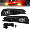 Fog Lights Compatible with 2013 2014 2015 Honda Civic Driving Fog Lamps With Switch Harness Wiring Kit