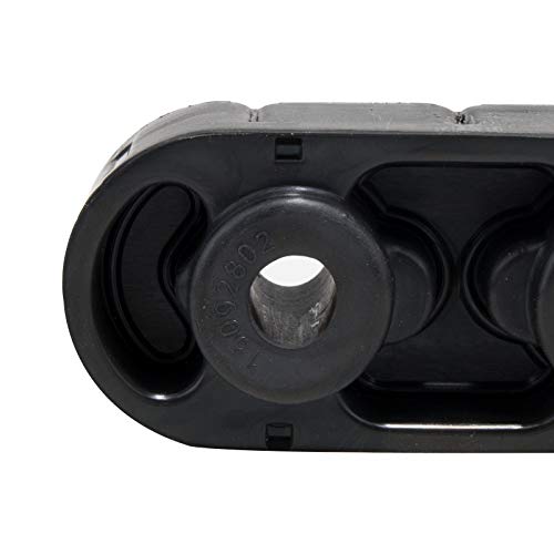 Insulators Exhaust Muffler Hangers 15092802 Compatible with 1999-2018 Silverado Sierra 1500, 2000-2018 Yukon/Tahoe, Built-in Iron Frame Hanger
