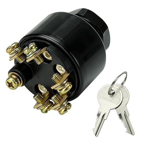 50-11651 Boat Ignition Switch with Keys for J-ohnson E-vinrude