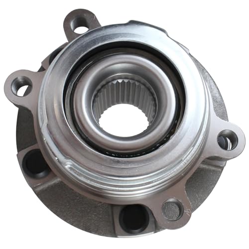 KUSATEC 513296 [2 Pack] Front Wheel Hub and Bearing Assembly Fit for Nissan Altima 2007-2018, Maxima 2009-2019, Murano 2009-2018, Pathfinder 2013-2019, Infiniti JX35 2013, QX60 2014-2019, 5 Lug