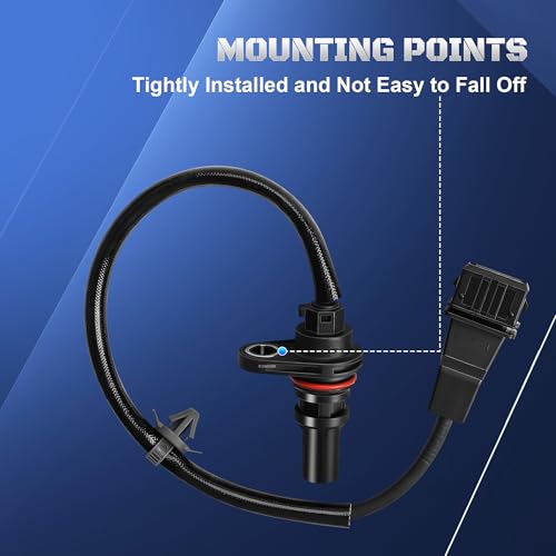39180-25300 Crankshaft Position Sensor Compatible with 2006-2015 Hyundai Sonata, 2010-2012 Santa Fe, 2010-2015 Tucson & 2006-2015 Kia Optima, 2010-2013 Forte, 2011-2015 Sorento Sportage 39180-25200