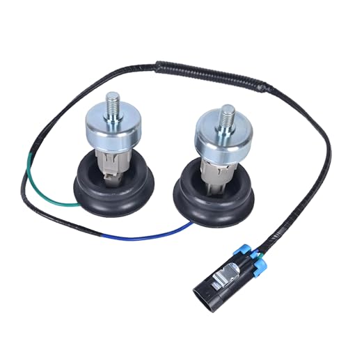 RLP Knock Sensor Kit with Wiring Harness Compatible with Chevy Camaro Corvette Express Silverado 1500 2500 3500 Suburban Tahoe GMC Sierra 1500 2500 3500 Yukon Replaces 12601822 12589867 917-033