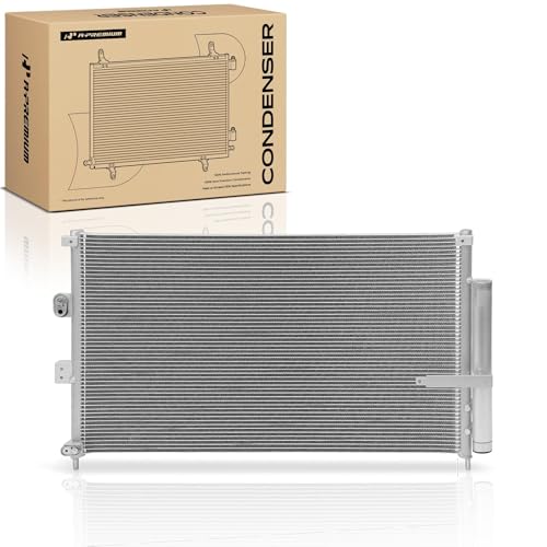 A-Premium Air Conditioning A/C Condenser Compatible with 2006-2011 Honda Civic & 2006-2011 Acura CSX, Sedan