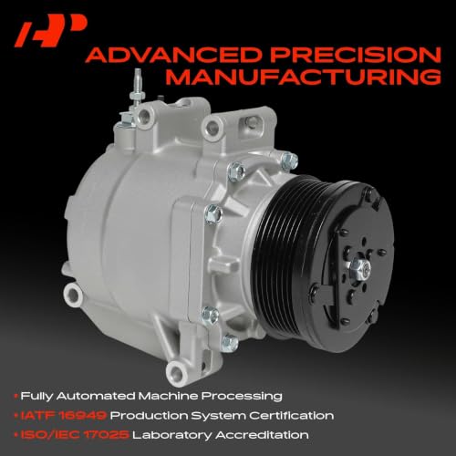 A-Premium Air Conditioner AC Compressor with Clutch Compatible with Honda Civic 1.8L 2006-2011, Replaces# 38800-RNA-A01, 38810RRBA01 38800RNBA02 38800-RNB-A02