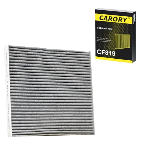 Cabin Air Filter w/Activated Carbon for Chevy Equinox 2010-2017, Captiva Sport 2012-2015, GMC Terrain 2010-2017, Hyundai Santa Fe 2013-2018, Santa Fe Sport 2013-2018, Kia Sedona 2011-2021, CF819