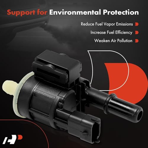 A-Premium Vapor Canister Purge Solenoid Valve Compatible with Jeep Grand Cherokee, Cherokee, Wrangler & Dodge Challenger, Charger, Durango & Chrysler 300, Grand Caravan, Pacifica, Voyager & Ram 1500