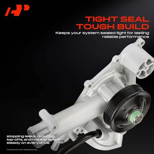 A-Premium Engine Water Pump (8Cyl 5.7L)Compatible with Dodge, Ram, Chrysler