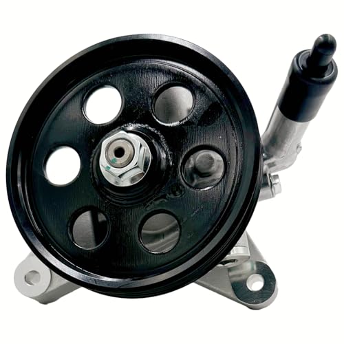 ALADICHE Power Steering Pump with Pulley Assembly Compatible with 1998-2002 for Honda Accord EX/LX/SE, 1999-2004 for Honda Odyssey,1998-1999 for Isuzu Oasis,21-5993