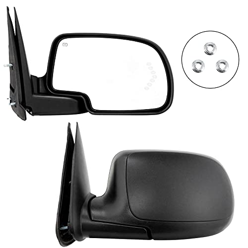 Motorhot Driver and Passenger Side View Mirrors Compatible With 2003-2007 Chevy Silverado Suburban 1500 2500 3500 Tahoe GMC Sierra 1500 2500 3500 Yukon