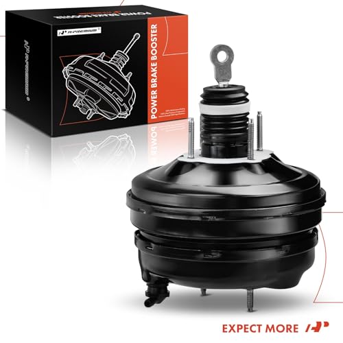 A-Premium Vacuum Power Brake Booster Without Sensor Compatible with Chrysler Town & Country & Dodge Grand Caravan, 2008 2009 2010, 3.3L 3.8L 4.0L, Without Master Cylinder