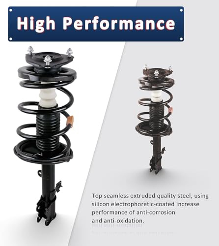 MOSTPLUS 172248 Front Strut Spring Assemblies Compatible for 2005-2010 Chrysler 300 2006-2010 Dodge Charger 2006-2010 Magnum V6 (Set of 2)