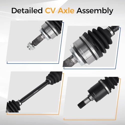 PAROD® 664232 Front Left CV Axle Shaft Assembly Fit for 2006-2015 Honda Civic 1.8L L4; Automatic Trans - Driver Side
