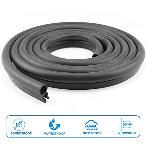 Storystore Automotive Door Weather Stripping 10 Ft EPDM Rubber Seal Strip