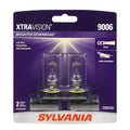SYLVANIA - 9006 XtraVision Halogen Headlight Bulb - High-Performance Car Headlight - Replacement Halogen Light - For Automotive - 2 Bulbs