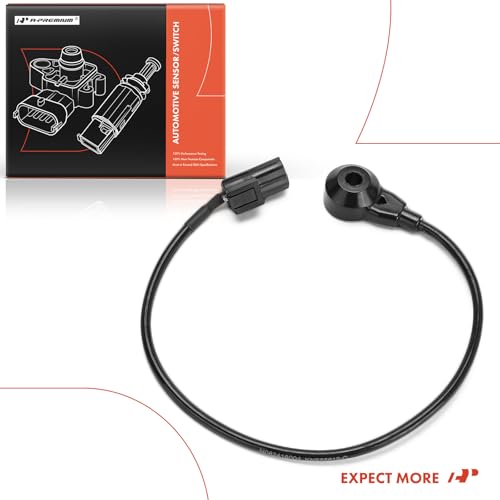 A-Premium Ignition Knock Detonation Sensor Compatible with Jaguar S-Type 2003-2005, Super V8 2005, Vanden Plas/XJ8/XJR 2004-2005, X-Type 2002-2008, XK8/XKR 2003-2006