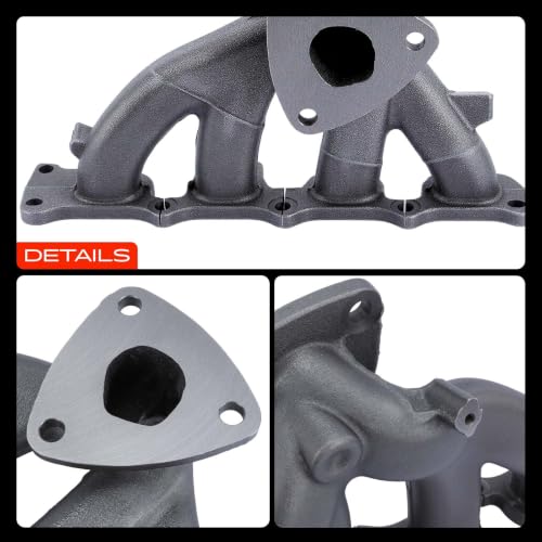 A-Premium [DOHC 4Cyl 2.4L] Exhaust Manifold Kit W/Gasket & Nuts & Bolts Fit for Chevrolet Equinox & GMC Terrain, 2015 2016 2017, Replaces 12672285 12656404