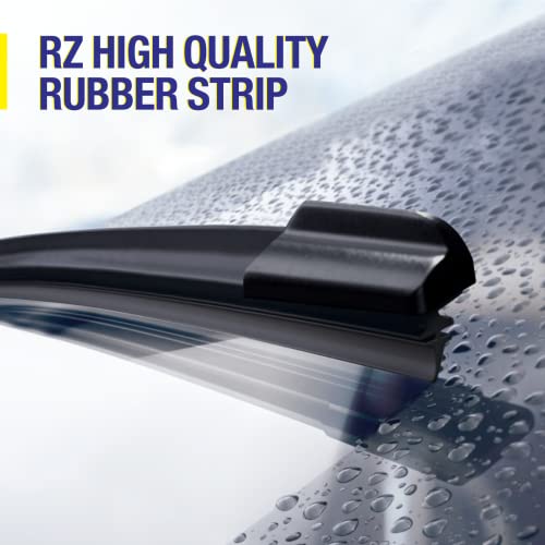 20"-2 Pack Windshield Wiper Blades Replacement For Ford F150 F250 F350 F450 F550 2008-1999 Expedition 2006-1999 Explorer 2010-2005 Mustang 2004-1999 /Chevy Blazer S10 2004-1999 +More