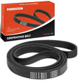 A-Premium 86.78 Inch Serpentine Belt Compatible with Chevy, Ram, Ford, GMC, Dodge, Jeep, Cadillac, Chrysler, Mazda, Olds & Pontiac Cars - Silverado, Malibu, 1500, Fusion, Savana, Durango, Liberty