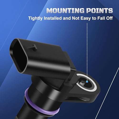 Engine Camshaft Position Sensor Compatible with Volkswagen 2013-2020 VW Jetta Passat Beetle Golf Tiguan GTI & Audi A3 A4 A5 A6 Q3 Q7 TT Quattro L4 1.4L 1.8L 2.0L Replaces 04C907601K, 04C907601B