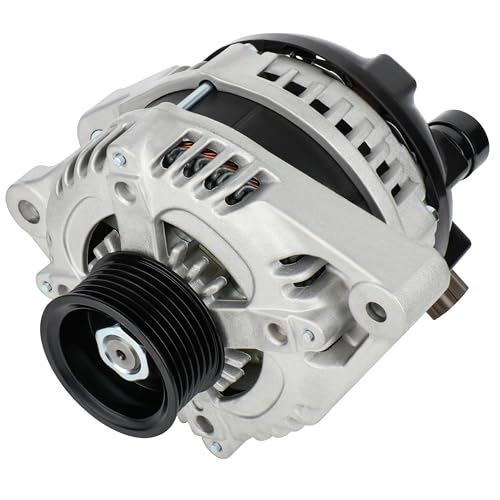 GDSMOTU New Alternator Compatible for Honda for Accord 2.4L 2008-2012 for Acura for TSX 2.4L 2011-2013, 130Amp/12Volt High Output Alternator Replaces 31100-R40-A01RM 104210-5890