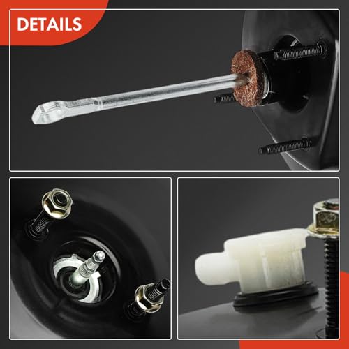 A-Premium Vacuum Power Brake Booster Compatible with Ford F-150 F150 1997 1998 1999, 4.2L 4.6L 4.9L 5.4L, Without Master Cylinder, Naturally Aspirated
