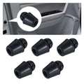 KITUREK Car Door Bumper Shock Absorbers, Rubber Slam Stoppers, Door Side Protector Buffer Pads, Front Rear Door Soundproof Guard Cushion, Car Accessories for Most Cars Trucks SUVs (5PCS)