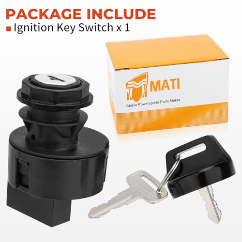 M MATI Ignition Key Switch 4 Position 4 Pin 4016058 for Polaris RZR 900 1000 RS1 Turbo General 1000