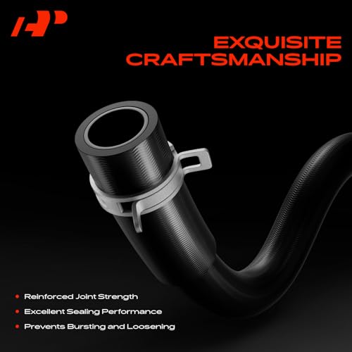 A-Premium 2-Pack Upper & Lower Radiator Hose Compatible with Ford F-150 F150 2009-2010, Expedition 2009-2014 & Lincoln Navigator 2009-2014, 5.4L