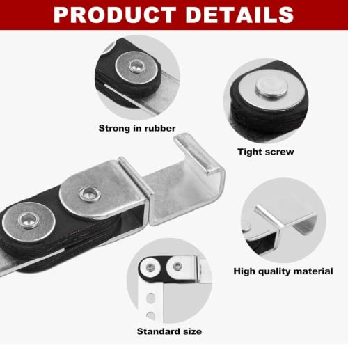 joytrace 2-Pack Swivel Exhaust Hangers - Universal Rotating Muffler Brackets Muffler Hanger Bracket Universal fit