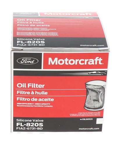 Motorcraft Engine Oil Filter - FL-820-S (OE Replacement for Select Models and Years of Ford, Lincoln, & Mercury Vehicles)