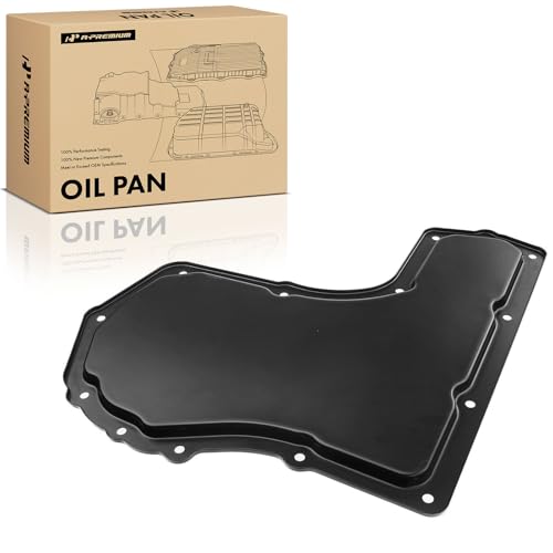 A-Premium Transmission Oil Pan Sump Without Plug Compatible with Chevrolet Malibu, Cavalier, Classic, Cobalt, HHR & Oldsmobile Achieva, Alero, Cutlass & Pontiac G5, G6, Grand Am & Saturn Aura, Ion