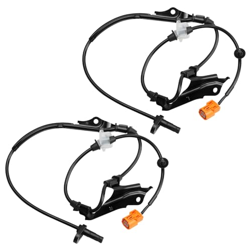 ABS Wheel Speed Sensor Front Left Right Fits for Honda Accord 2.4L 3.0L 2003 2004 2005 2006 2007, Acura TSX 2004-2008, Driver Passenger Side ABS Sensors, 2pcs, 57450-SDC-013 57455-SDC-013