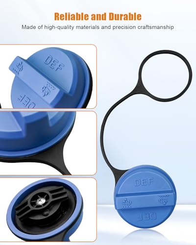 572.3005 Heavy Duty Diesel Exhaust Fluid (DEF) Cap Fit for Kenworth C500 T2000 T660 T680 T800 W900 Peterbilt 210 320 330 335 337 362 365 384 387 388, Fuel Filter Gas Cap Replace 908-0223-01 904-5401CD