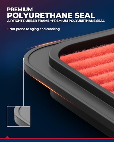 KAX Premium Engine Air Filter, CA11858 Replacement for Nissan Rogue L4 2014 2015 2016 2017 2018 2019 2020, Rogue Sport 2017-2022