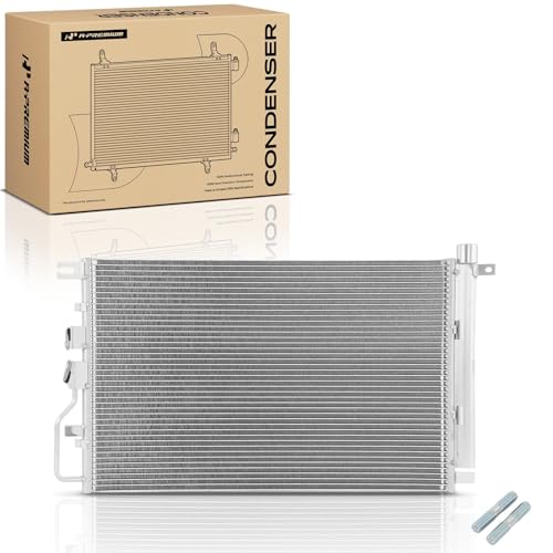 A-Premium Air Conditioning A/C Condenser Compatible with 2010-2015 Chevrolet Equinox & 2010-2015 GMC Terrain, Replace# 20839794