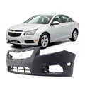 FitParts Compatible With Front Bumper Cover 2011-2014 Chevy Chevrolet Cruze Eco LS LT LTZ Sedan 11-14. New, Primed and Ready for Paint. With Fog Light Holes. GM1000924 11745907 2012 2013