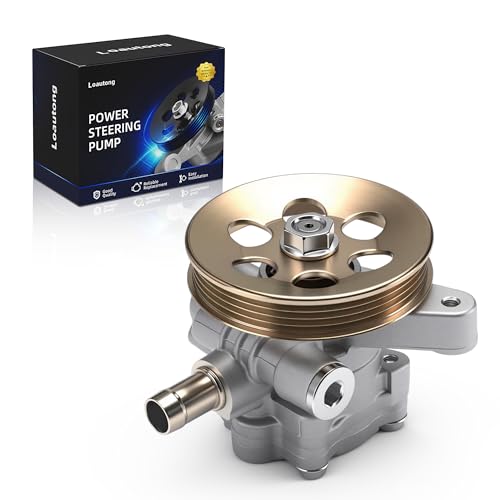 Loautong Power Steering Pump with Pulley, for Honda Accord 1998-2002 L4 2.3L, Power Assist Pump OE# 21-5919, 56110PAAA01, 553-57053