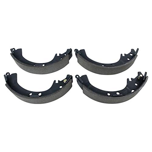 TRQ Brake Pad and Rotor Shoe and Drum Kit for 1992-2000 Toyota Camry