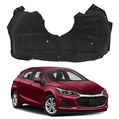 ALING Fender Liner Right Inner Front Wheel Liner Splash Shields Guard Fits for 2016-2019 Chevy Cruze Passenger Side New Liner Replacemnent Part 84156925