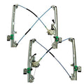 LAFORMO Front Left & Right Power Window Regulator with Motor Assembly Compatible with Silverado/Tahoe/Suburban/Avalanche 1500 2500 3500 00-06 Ca-dillac Escalade 02-06 GM-C Yukon XL/Sierra