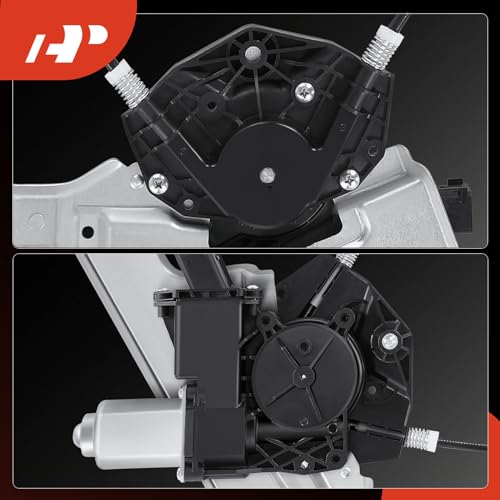 A-Premium Electric Power Window Regulator with Motor Compatible with Chevrolet Colorado & GMC Canyon, 2015-2020, Pickup, Front Left Driver Side