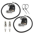 VIKKSAER 2 Pcs Ignition Coils 592846 Replacement for BS 18-22HP Intek V-Twin Engines, Compatible with OE Numbers 691060 799651 499447 401577, Good Performance Ignition System Parts