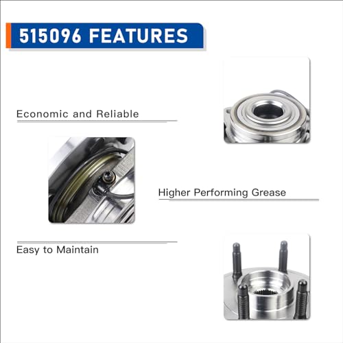 MACEL 515096 Front Wheel Hub Bearing Assembly